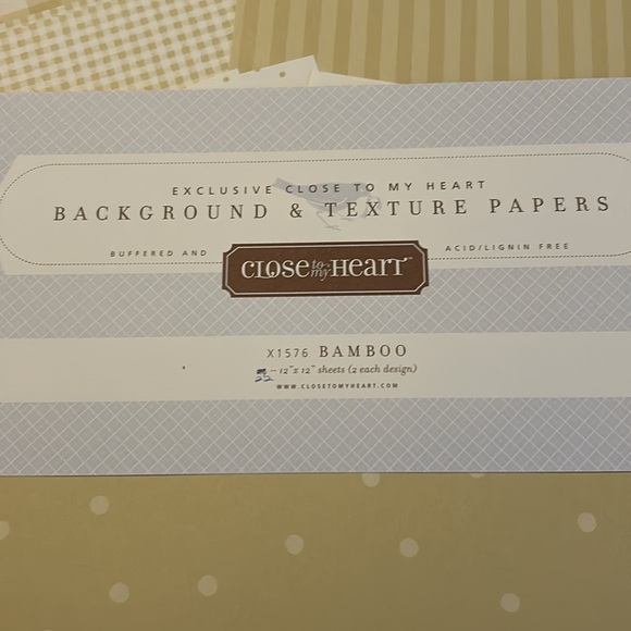 Bamboo scrapbook paper - Picture 2 of 14